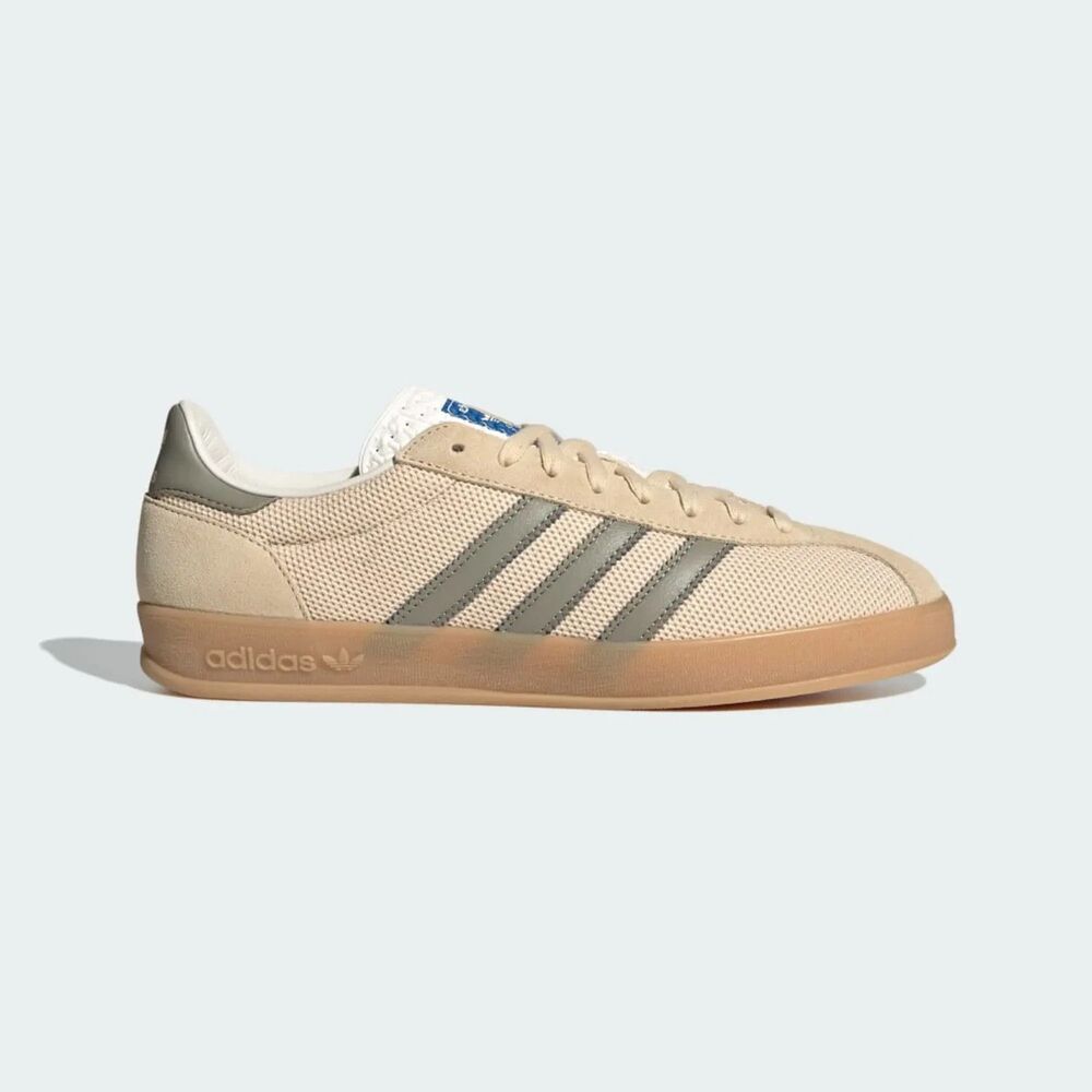 13M‎ - [NEW] Men's adidas Gazelle Indoor Pro Shoes 'Yellow Charcoal' JS0667